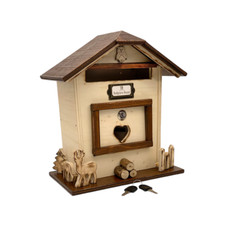 Cassetta delle lettere, cassetta posta, cassetta in legno, buca per le lettere