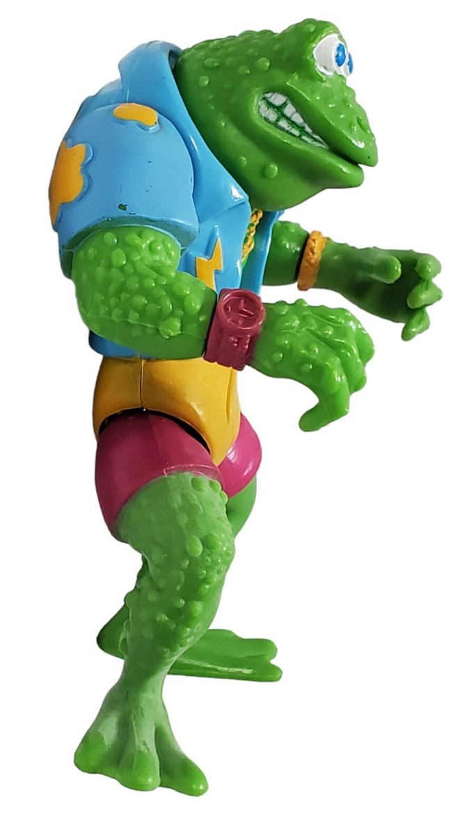 TMNT Genghis Frog Ninja Turtle Playmates 1989 Vintage With