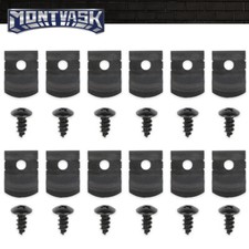 Fit For 62-72 Nova Impala Chevelle Bel Air Corvette Rocker Molding Clips Screw