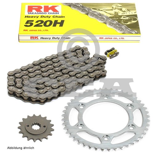 Kit Chaîne Polaris Trail Boss 250 91-93, Chaîne RK 520H 84, Ouvrir, 13/34
