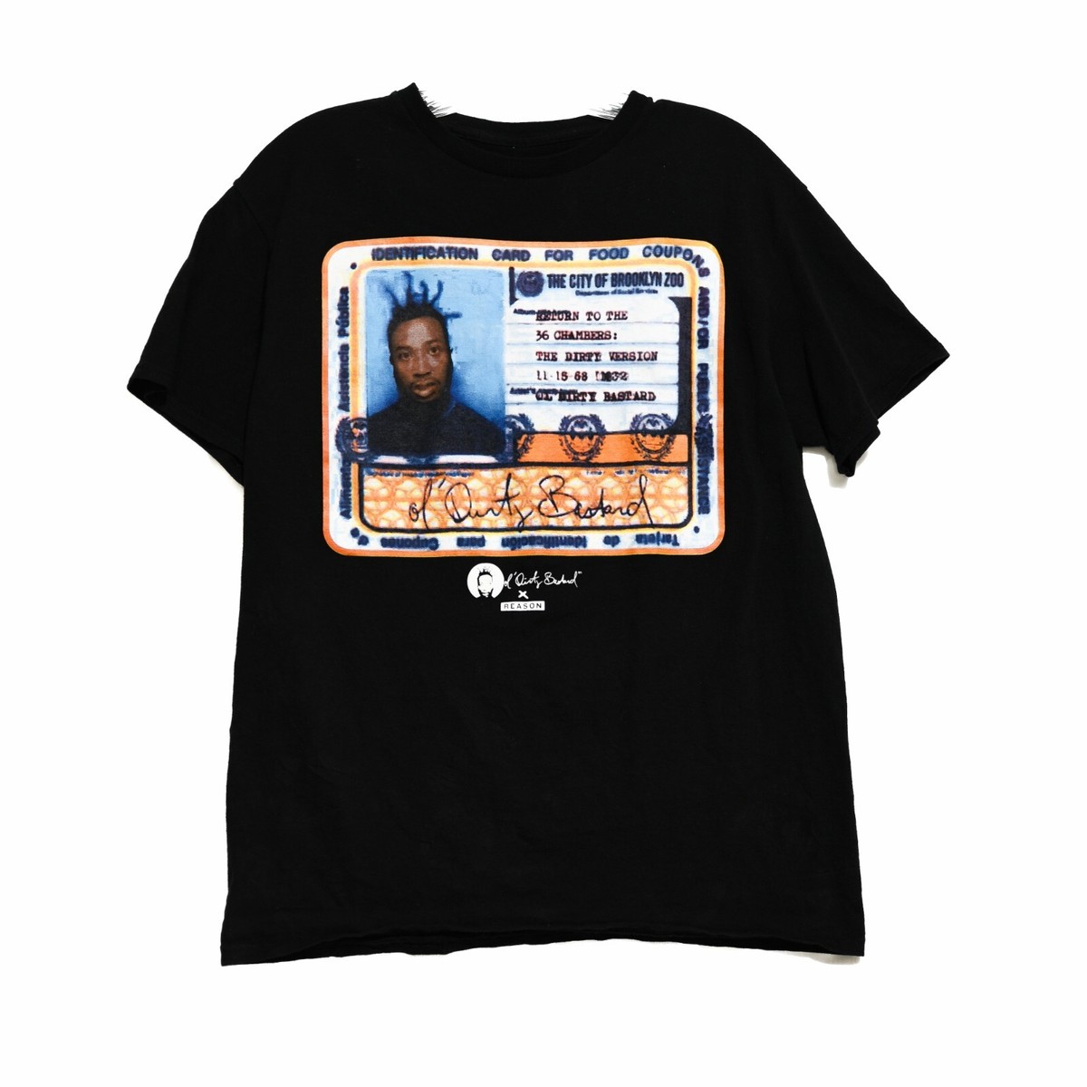 Ok Dirty Bastard Mens Black T-Shirt Graphic Print Short Sleeve