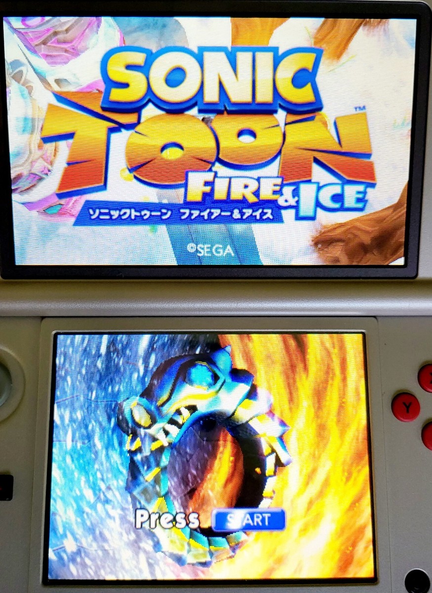 3DS ソニックシリーズ4本セット ジェネレーションズ　ファイアー　アイス Sonic Toon: Fire & Ice 3DS Nintendo 3DS COMPLETE TESTED