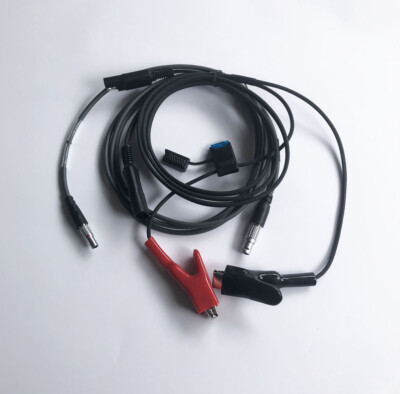 NEW External Power Cable with alligator clips for Trimble GPS to PDL HPB