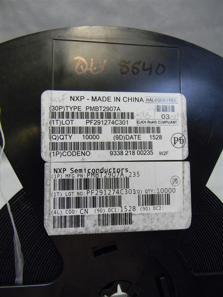 NXP Semiconductors PMBT2907A,235 Bipolar (BJT) Transistor 2 Reels of 5941 - Image 2 of 4