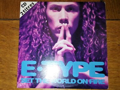 E-TYPE - SET THE WORLD ON FIRE ( CD SINGLE ) - C11 -