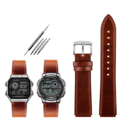 Cinturino per orologio in pelle PU colore nero adatto per G SHOCK