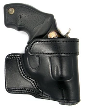 CEBECI Black Leather Speed Draw OWB Belt Holster for TAURUS 856 REVOLVER 2" 3" 