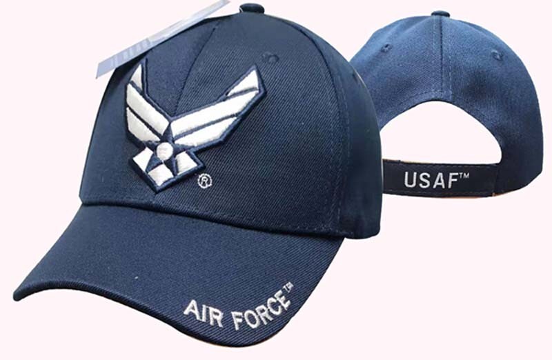 Official US Air Force Licensed Cap AF Logo Cap Hat Navy Blue | eBay