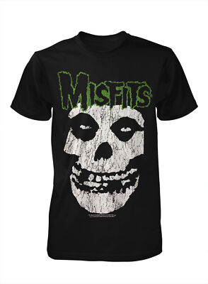 Misfits T-Shirt Classic Vintage The Crimson Ghost Schädel Skull Mascot Logo