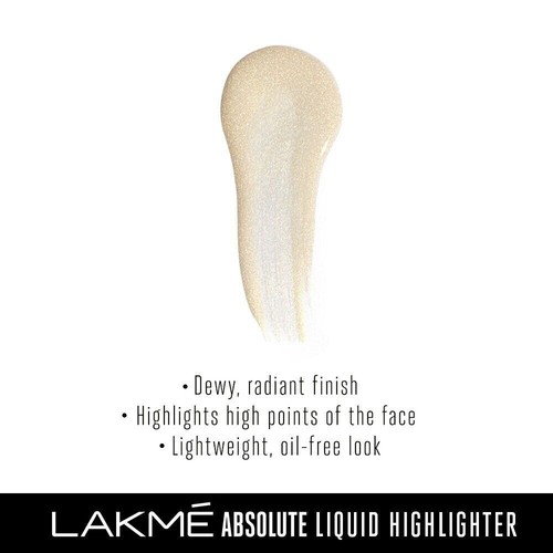 Lakme Absolute Liquid Highlighter -Ivory - Picture 4 of 9