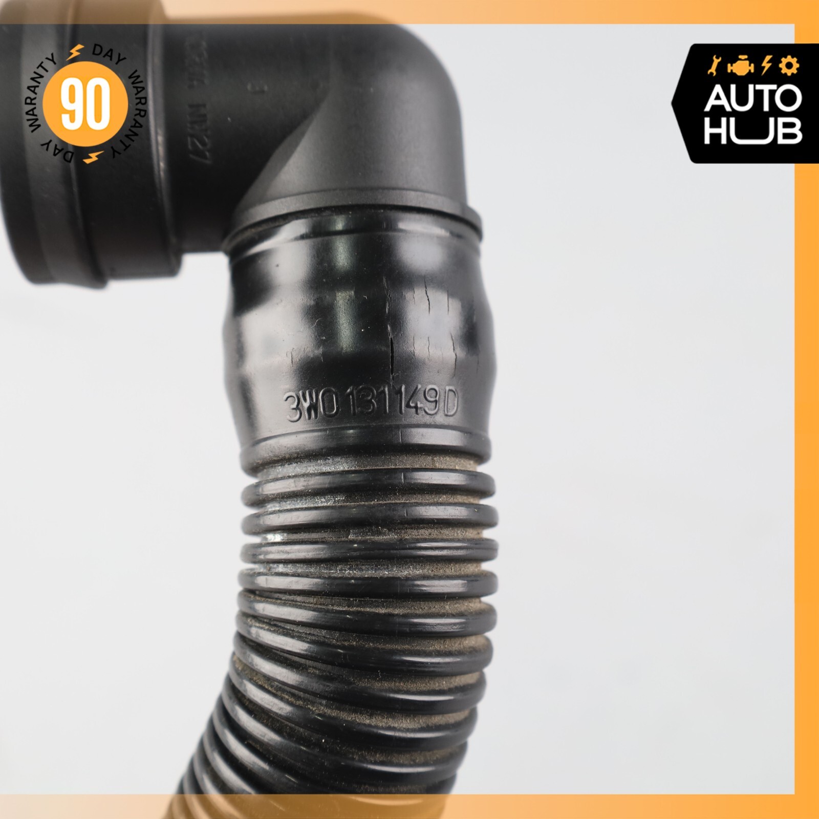 Bentley Continental GT Engine Motor Air Pump Hose Left Pipe OEM