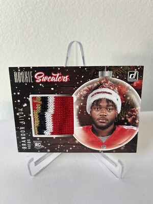 2020 Donruss **BRANDON AIYUK** Rookie Sweaters 4-color Patch (RC, Mem) #SW-BA