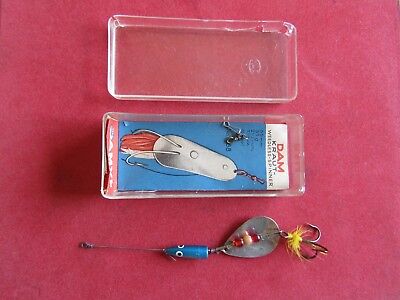 Vintage DAM Bomber Spinner Fishing Lure Made in West Germany 