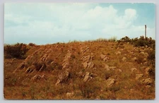Unusual Rock Formations Highway 77 Arbuckle Mountains Chrome Postcard Unposted