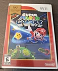 Wii Super Mario Galaxy Nintendo  2007 Video Game Complete & Tested