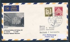 94970) LH FF München - Mailand 1.4.67, SoU a...