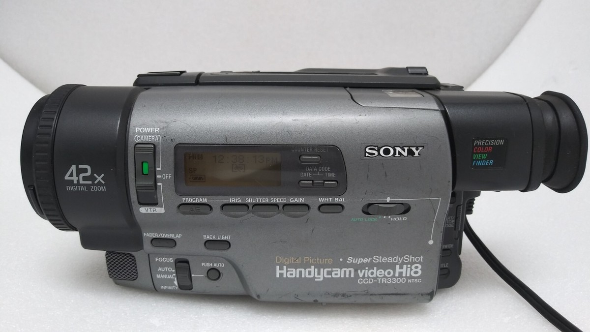 Sony CCD-TR3300 Stereo HI8 8mm Video8 Camcorder Camera PARTS