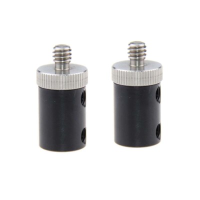 Adattatore Supporto Microfono CAMVATE 2" - Convertitore 5/8"-27 Maschio A 3/8"-16 E 1/4"-20 Femmina