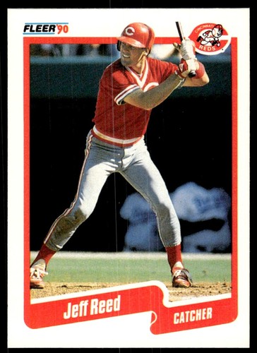 1990 Fleer Baseball Card Jeff Reed Cincinnati Reds #429 | eBay
