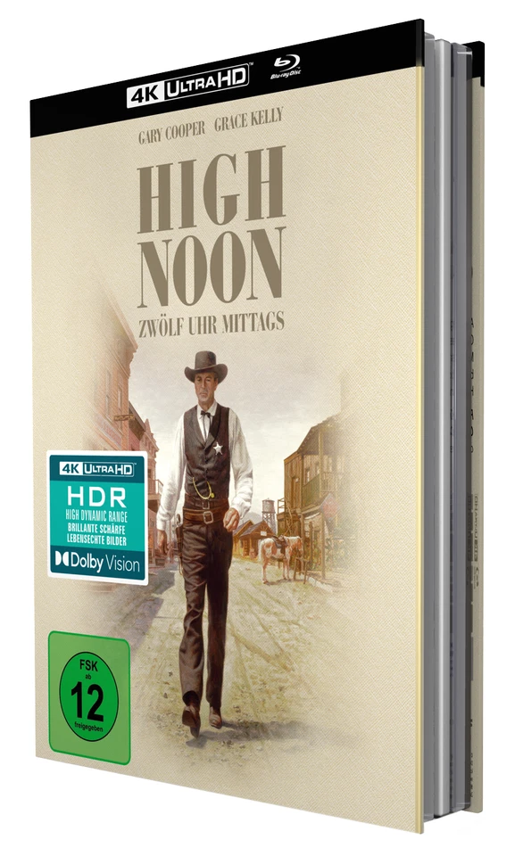 12 Uhr mittags - High Noon - Limited Edition Mediabook [4K UHD-Blu-ray + BD] - Bild 4 von 4