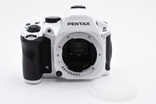 Pentax K-30 16.2 MP Digital SLR Camera Body White Excellent   Tested 2469715