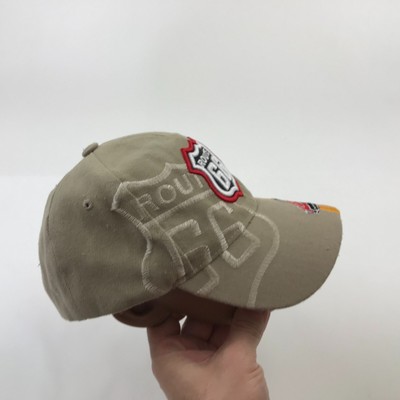 Route 66 Vintage Dad Hat – Adjustable Cotton Baseball Cap, Embroidered & Distressed Style | One Size Fits All - View #5