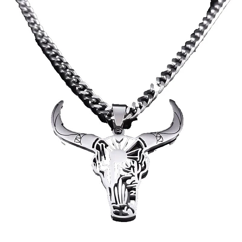 Titanium Animales e Insectos Collares y colgantes De moda