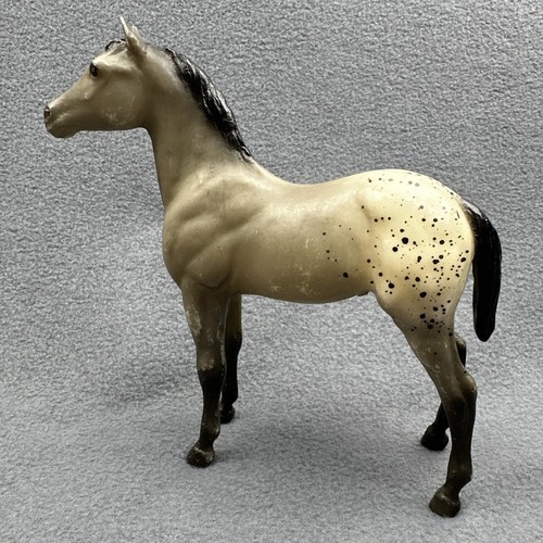 Vintage Breyer Standing Stock Horse Foal #234 Grey Blanket Appaloosa Semigloss - Picture 2 of 20