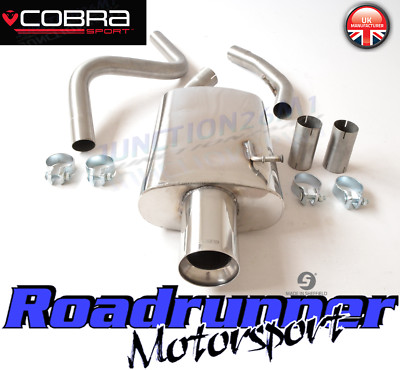 Cobra Fiesta ST 150 MK6 Auspuffanlage ab Kat ohne Resonanz lauter FD18/TP55 