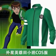 Ben 10 Ultimate Omnitrix Cosplay Costume Zipper Coat Jacket Anime Peripaerals