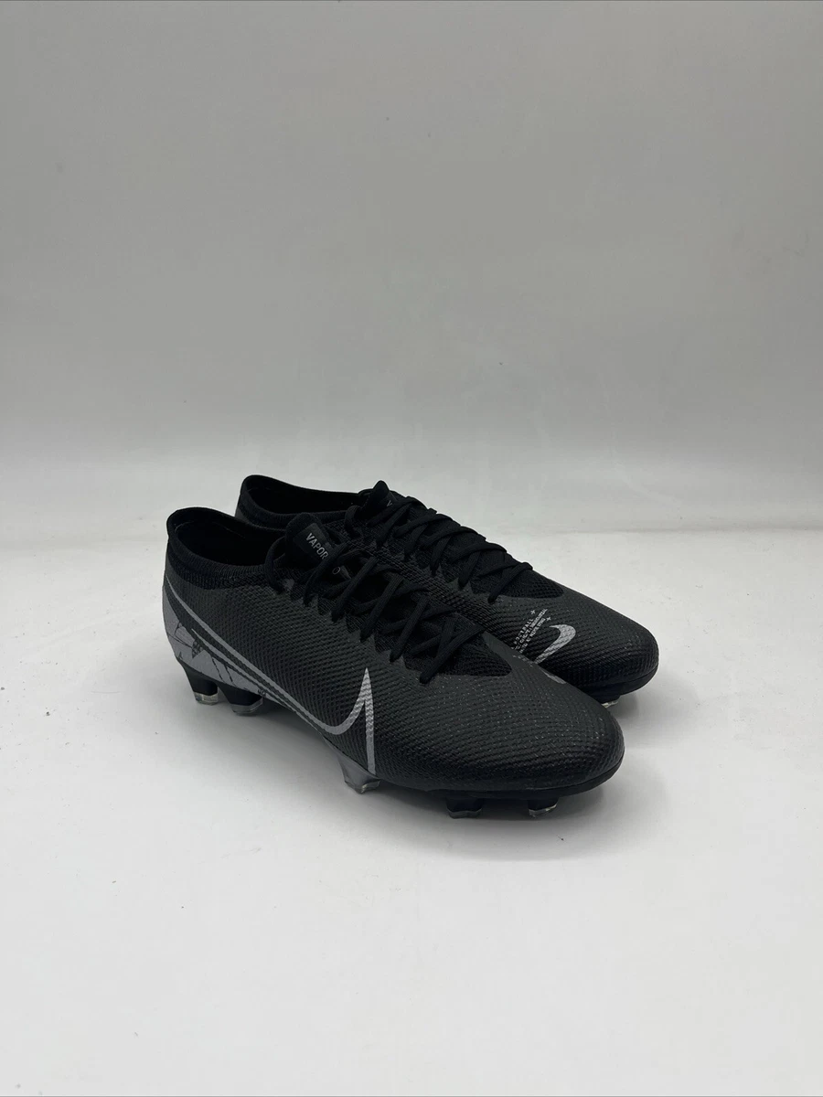 Preços baixos em Nike Mercurial Vapor 13 Pro FG Black Matte Silver
