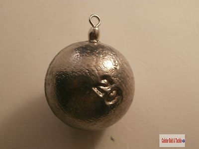3  Cannon Ball 20oz Lead  Quick Drop Swivel Sea  Fishing Weight,