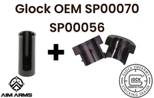 GL0CK OEM Spring Cups SP00070 and GL0CK OEM Firing Pin Spacer Sleeve SP00056