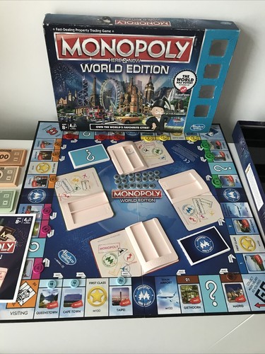 Juego de mesa Monopoly Here & Now edición mundial - faltan 3 sellos de ubicación - Imagen 6 de 9