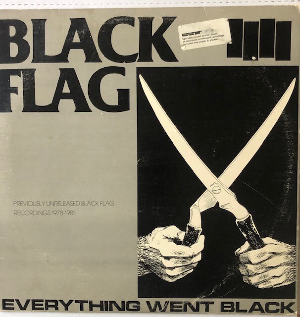 BLACK FLAG レコード Black Flag Everything Went Black Early Recordings Record LP Vinyl