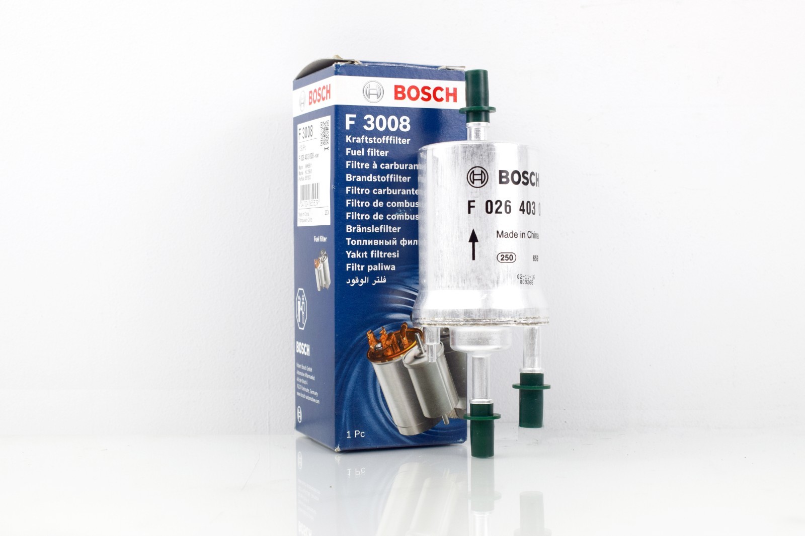 Fuel Filter fits AUDI A2 8Z0 1.4 02 to 05 BBY Bosch 6Q0201051 6Q0201051B Quality - Image 46