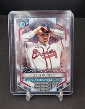 Ryan Cusick 2021 Bowman Draft baseball Draft Night insert #BDN-5  Atlanta Braves