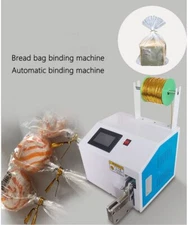 Bread bag Binding machine Automatic candy/Lollipops Binding machine Daily Necess
