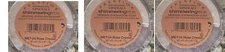 Lot 3 Prestige Minerals Shimmering Trios Eye Shadow Dust MET-05 Rose Crystal