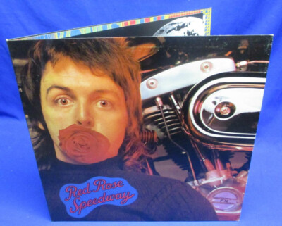 LP WINGS PAUL MCCARTNEY (Beatles) - RED ROSE SPEEDWAY / UK  APPLE / VG++ MINT-