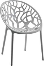 Nest Style Hollow Plastic Bistro Cafe Bar Garden Patio Dining Chairs Stack able
