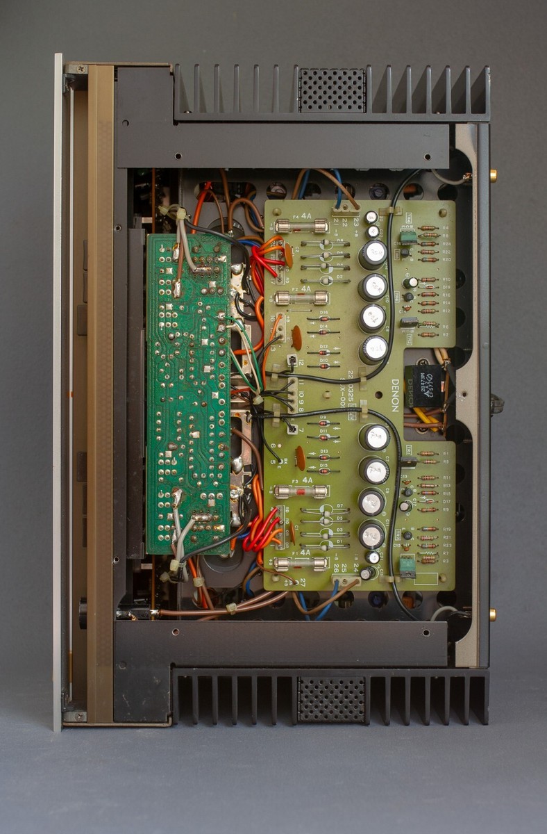 Amplifier Set Up Denon Power Amplifier POA-1003 + PRA-1003