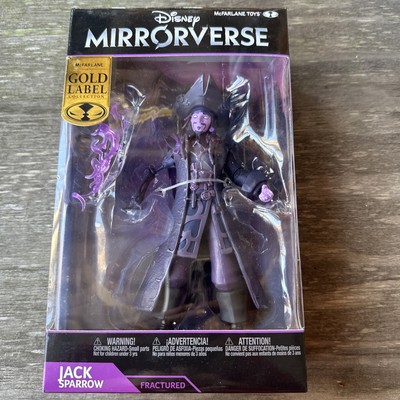 Disney Mirrorverse Jack Sparrow Fractured Gold Label 7  Scale Action Figure New