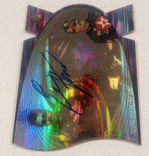 1997 Upper Deck SPx Speed View Ernie Irvan Authentic Autograph