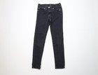 Vtg Y2K True Religion Womens 14 Faded Halle Mid Rise Super Skinny Jeans Stretch