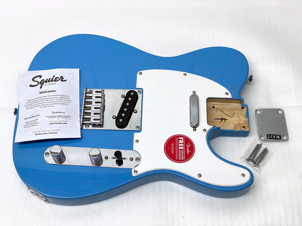 ERROR!! Fender Squier Sonic TELE BODY FULLY LOADED Electric