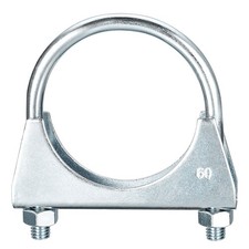 Muffler U-Bolt Clamps for 60mm Diameter Pipe 1pcs Saddle Type U-bolt Clamps