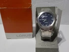 vin nos lorus mens wristwatch watch never worn org box needs new battery lor365