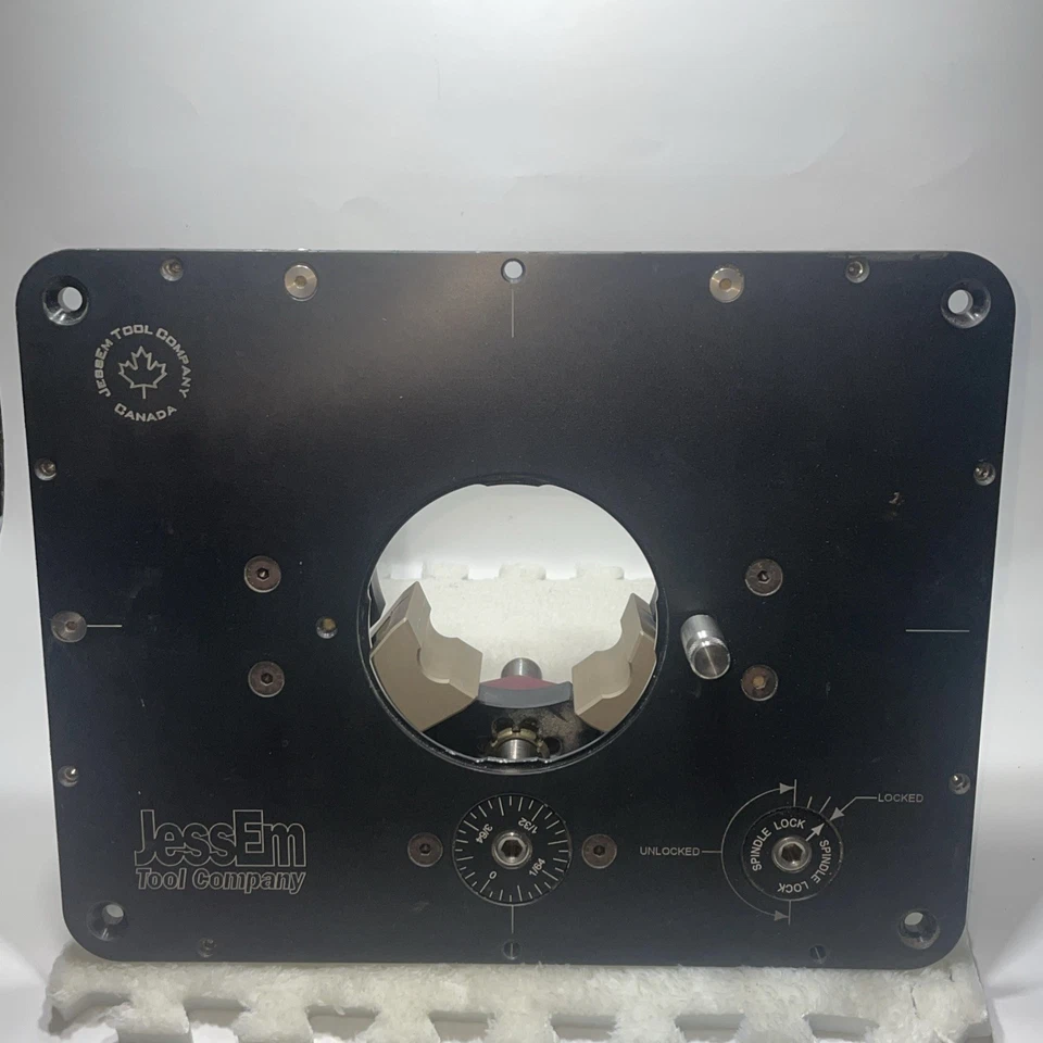 JessEm Mast-R-Lift II Router Lift Works Missing Parts As Is JessEm Tool #02120 - Image 4 of 4