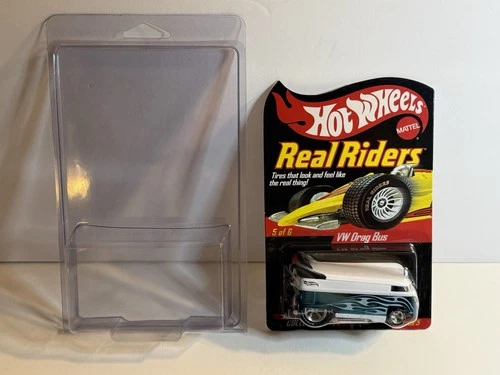 Hot Wheels RLC Real Riders Series 5 VW Drag Bus 06248/11000 Red Line Club w Case